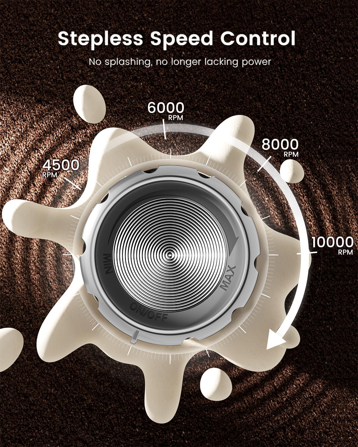 LunaFro Max Rechargeable Milk Frother