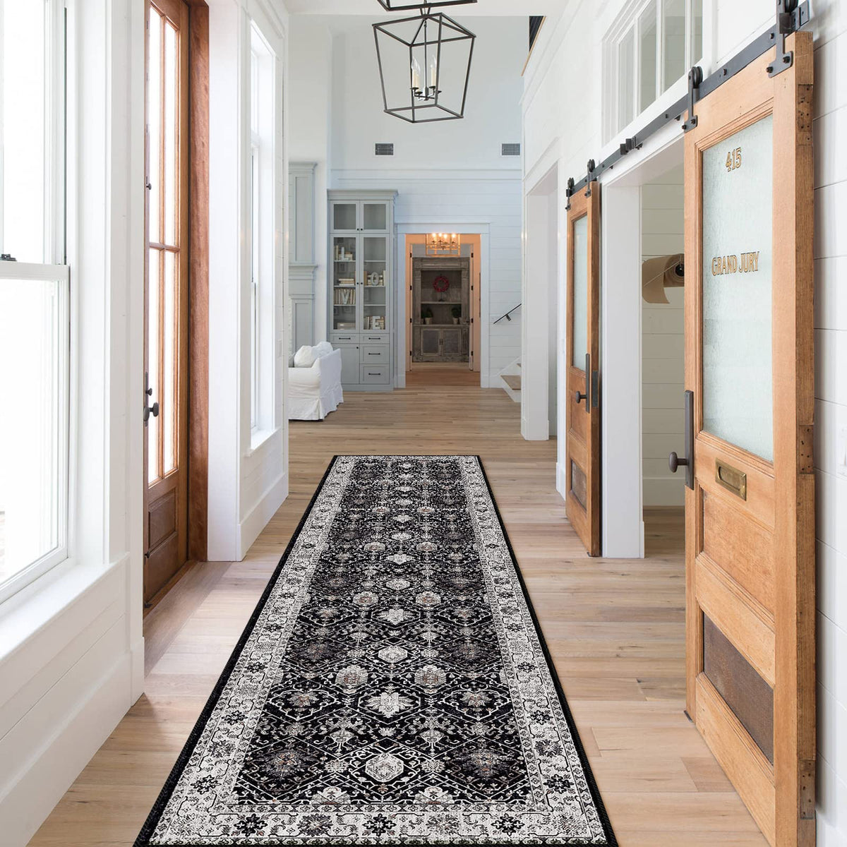 Hallway Washable Runner Rug
