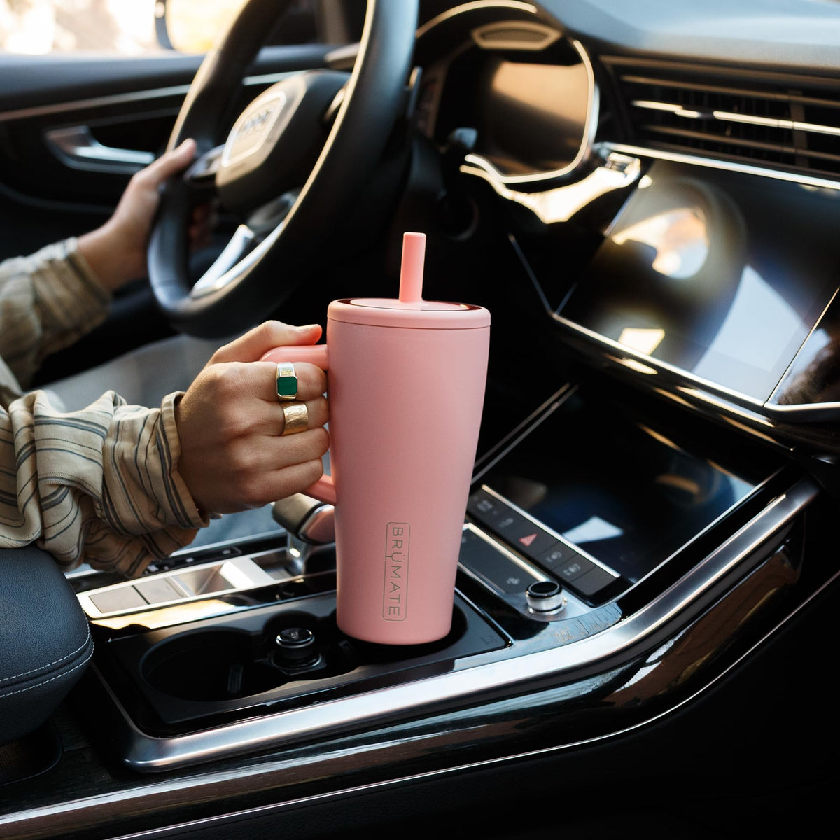 Era 20 oz Tumbler with Handle and Straw