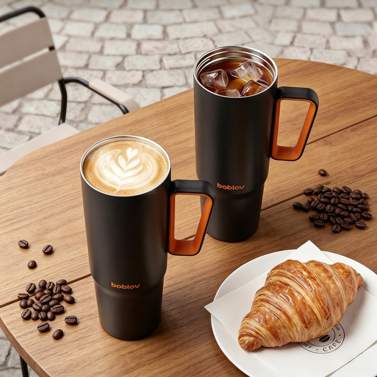 316L Stainless Steel Tumbler with Straw