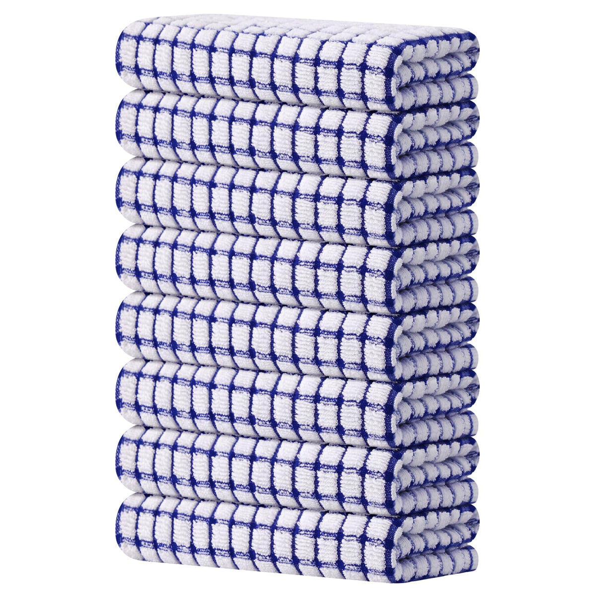 Cotton 8 Pack Terry Kitchen Towels (8 Count)