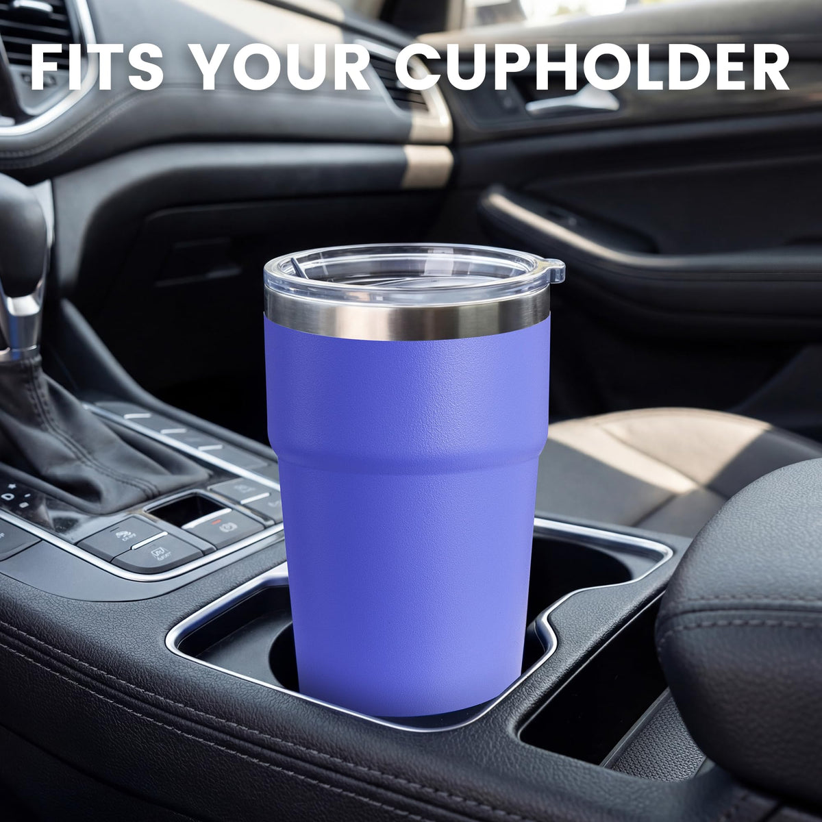 16oz Tumbler Double Wall Vacuum Insulated Travel Mug Bulk (6 Count)
