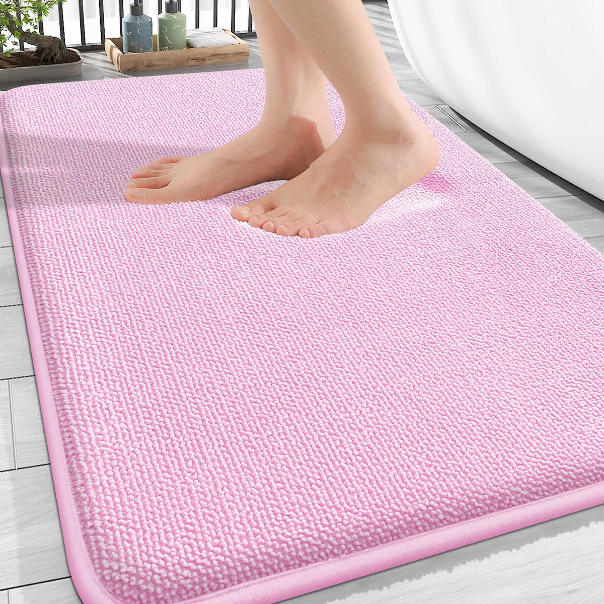 Thick Memory Foam Bathroom Rugs 30x20