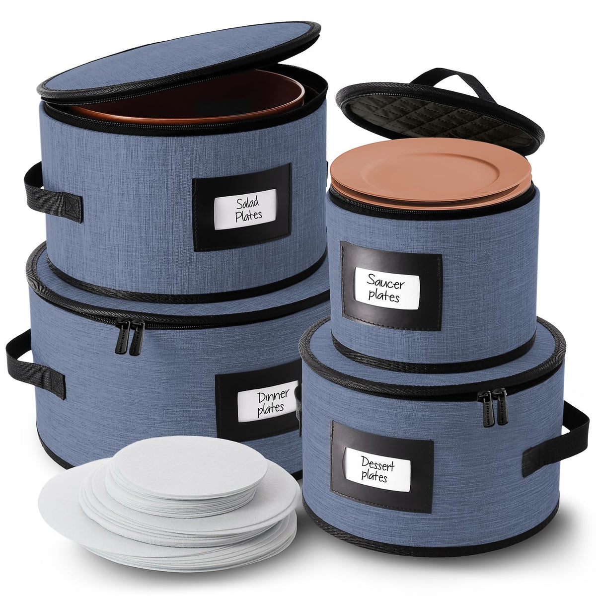 4 Piece Dish Storage Containers