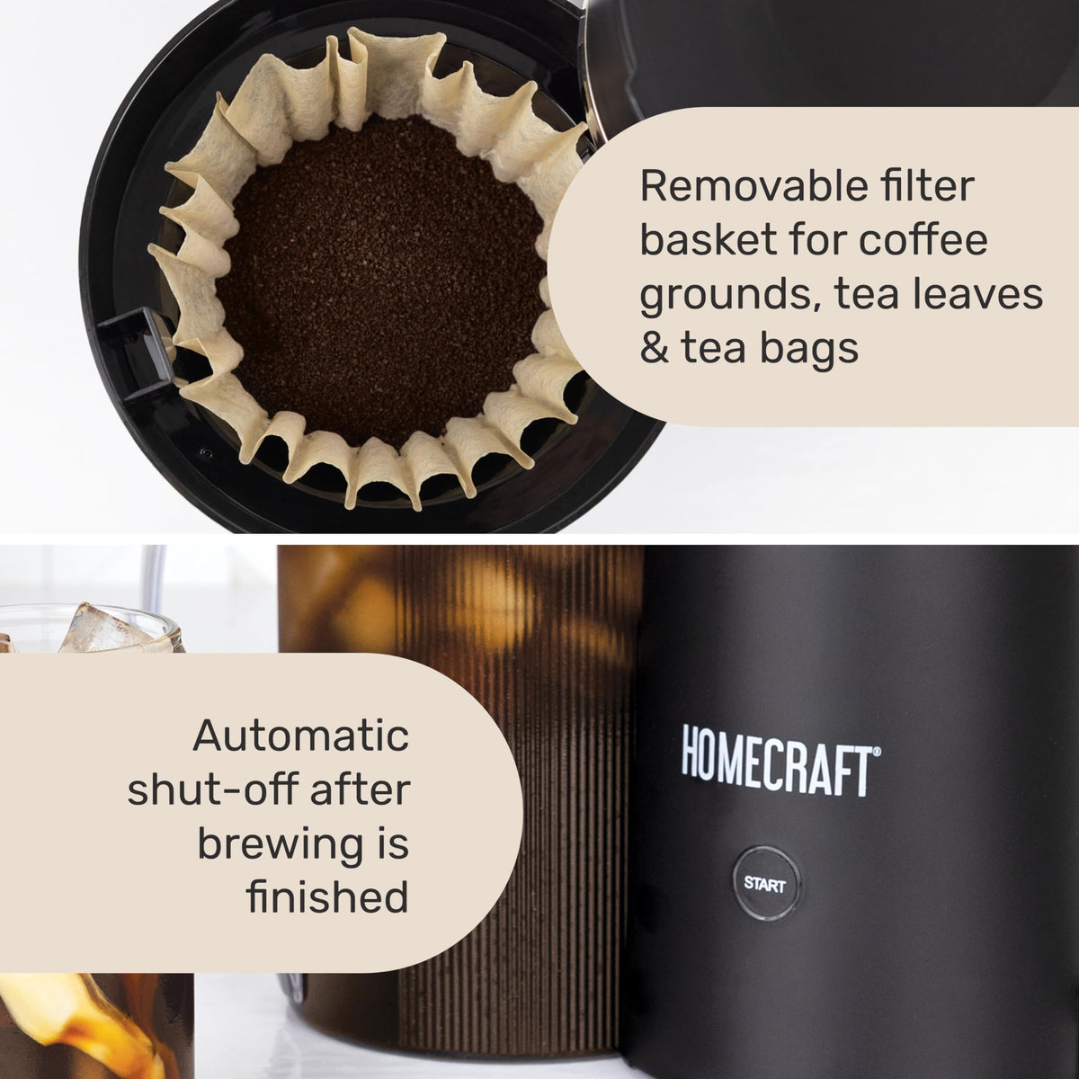 Iced Tea Maker & Cold Brew Coffee Machine