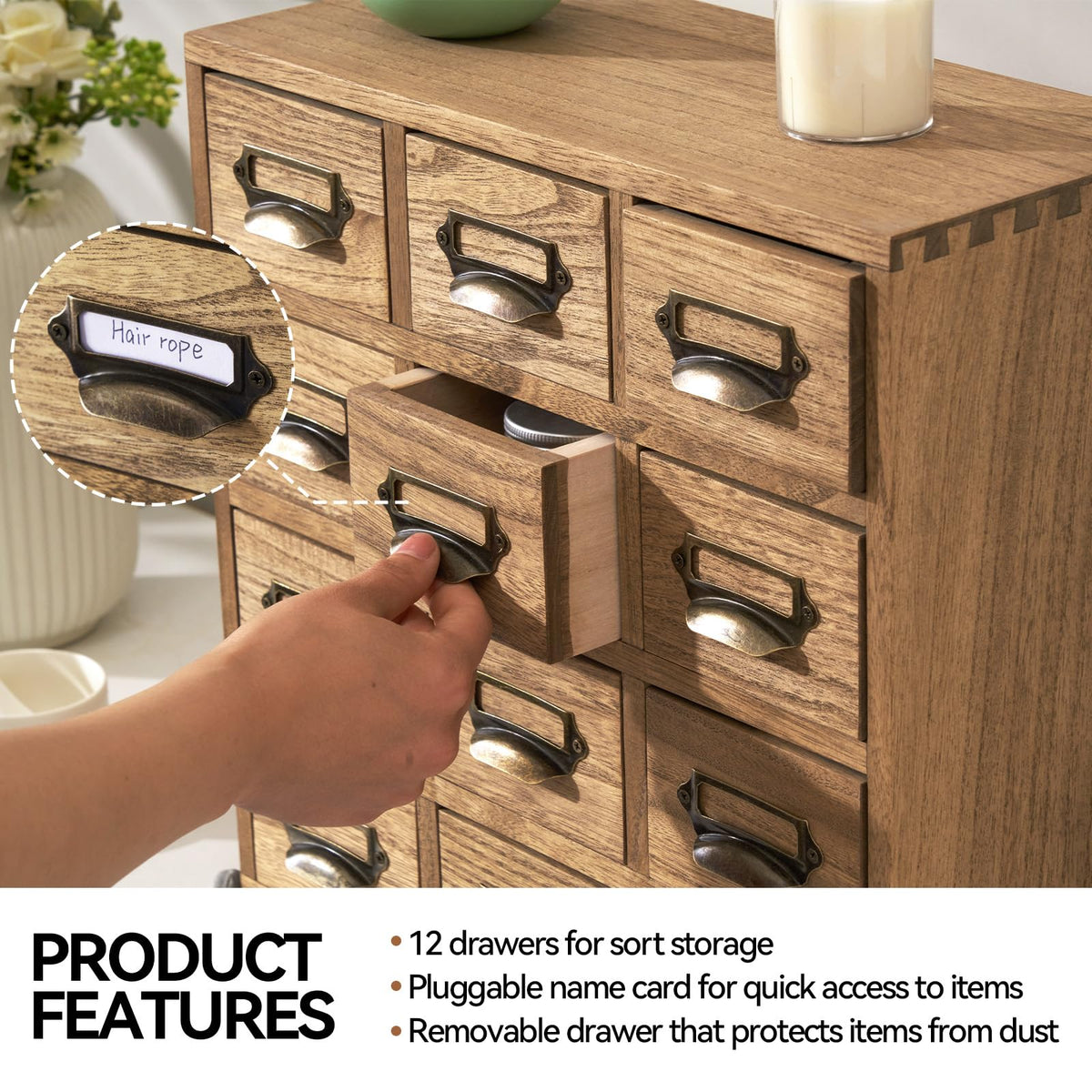 Wooden Storage Cabinet
