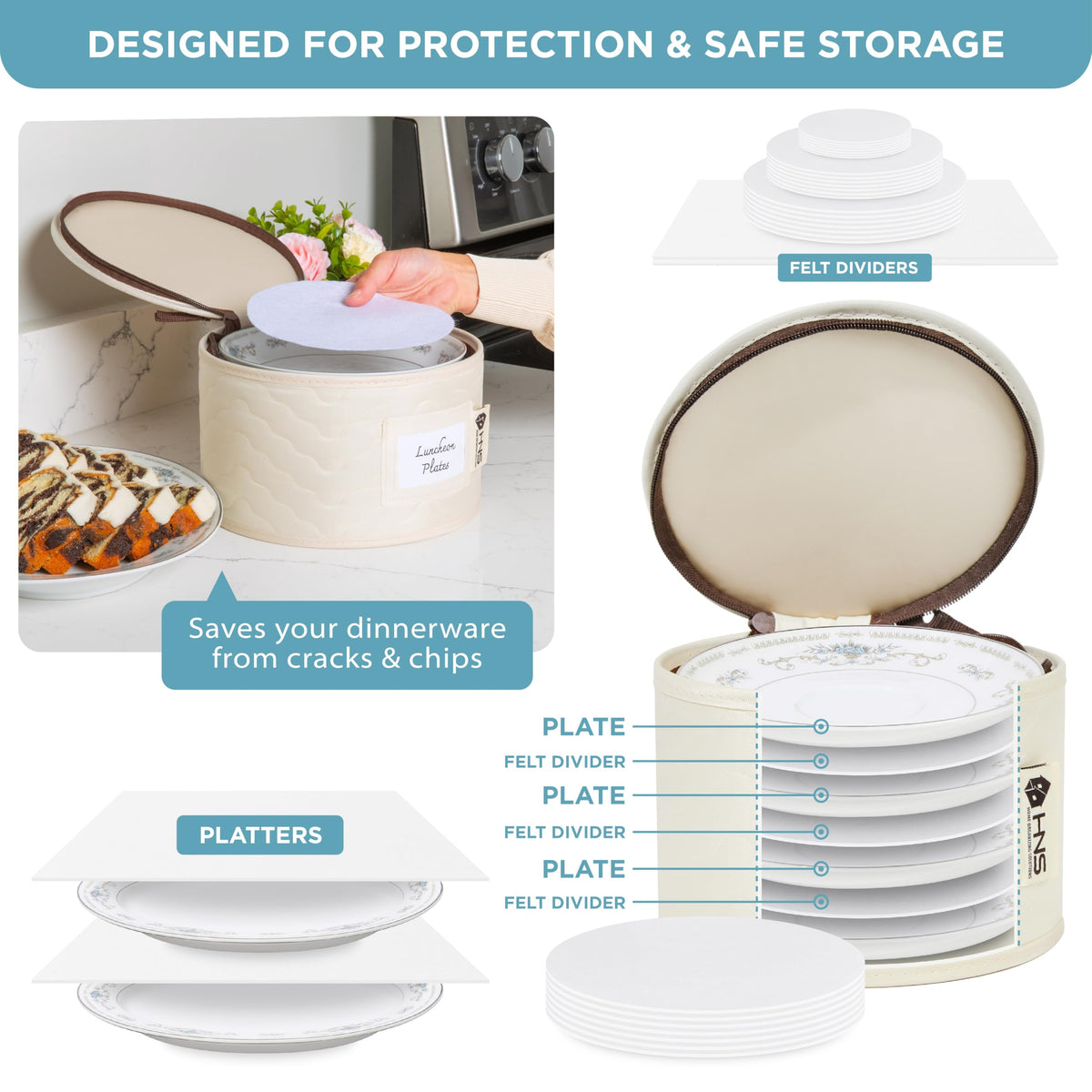 China Storage Hard Shell Containers 12 (12 Count)