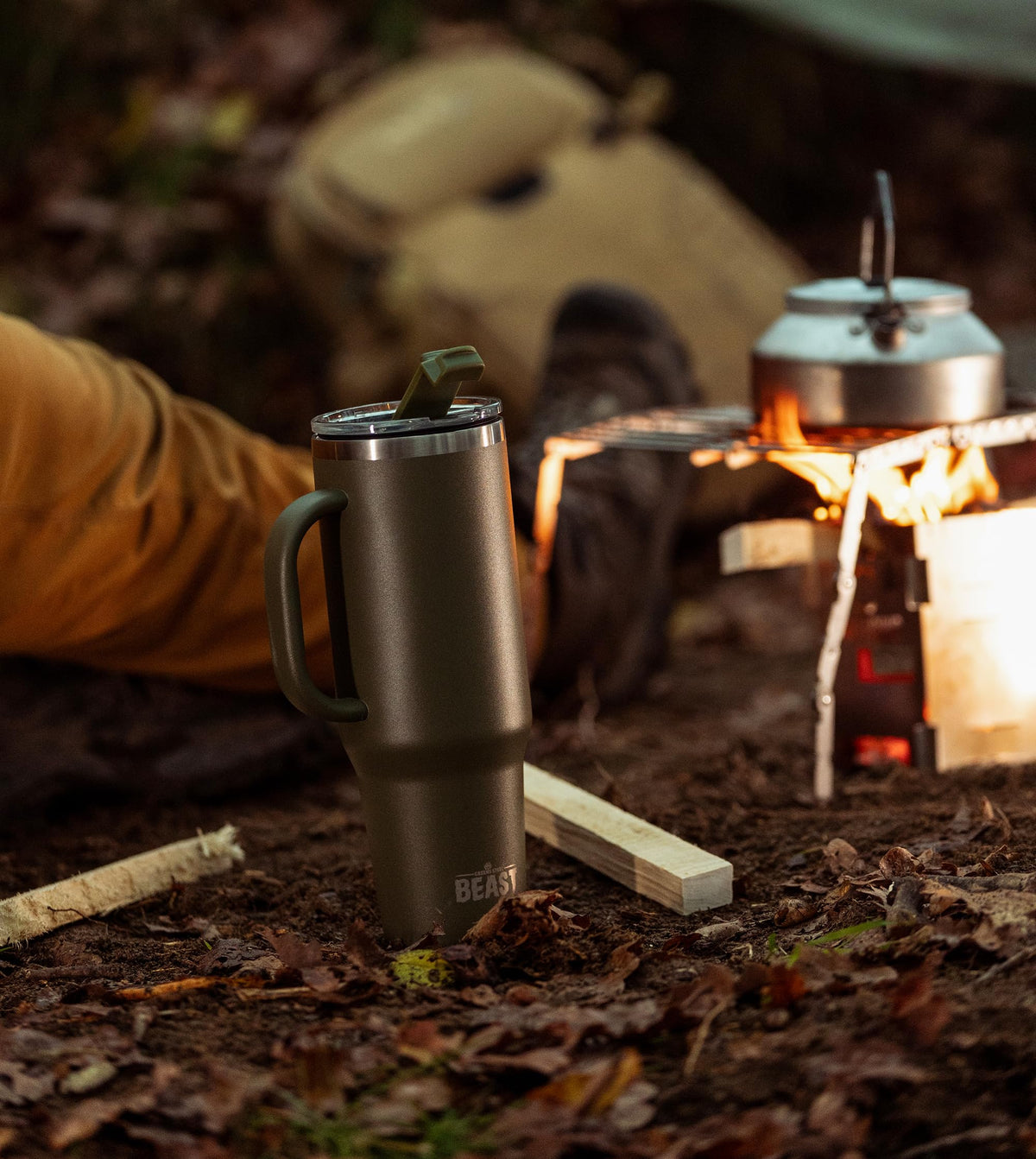 Beast 50 oz Tumbler with Handle Stainless Steel Vacuum Insulated Coffee Ice Cup Double Wall Travel Flask