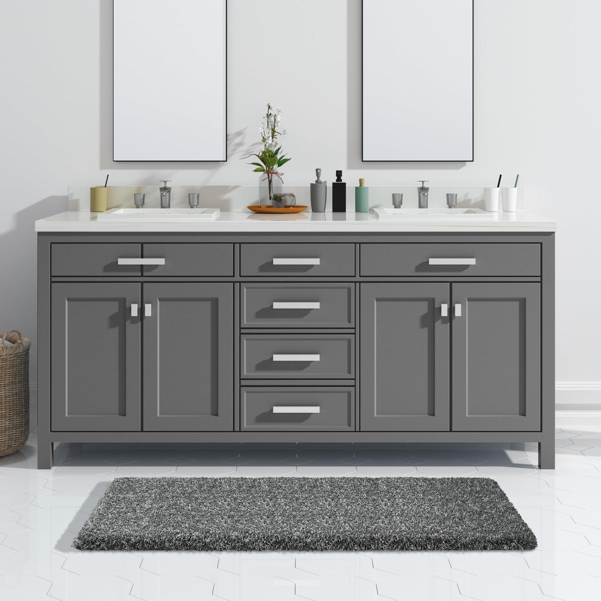 Luxury Bathroom Rugs