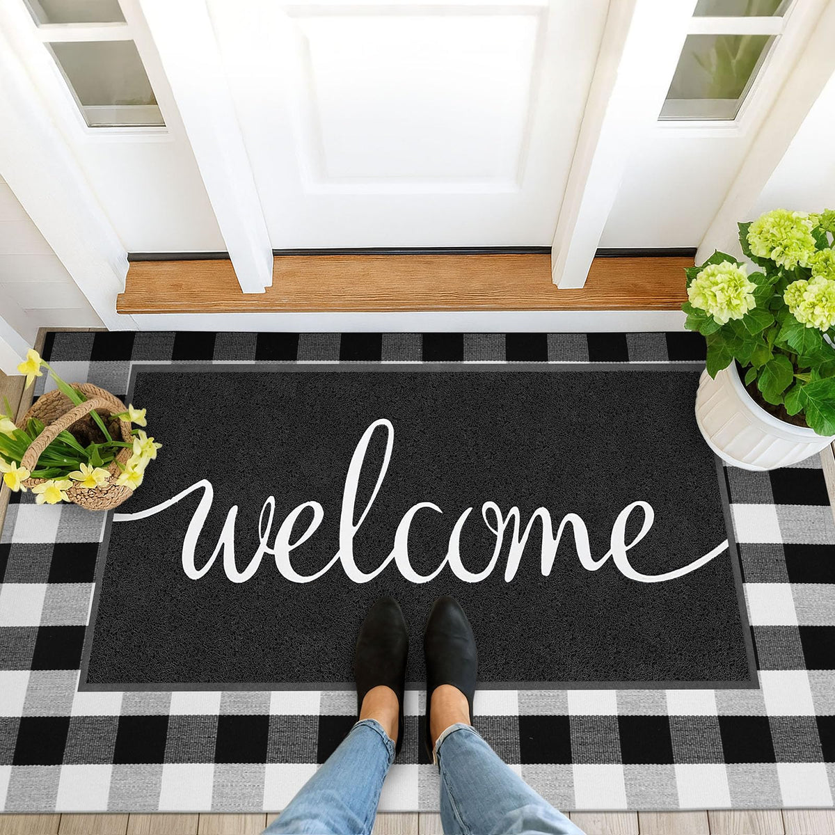 Funny Welcome Mats Outside (14.3333 Sq Ft)