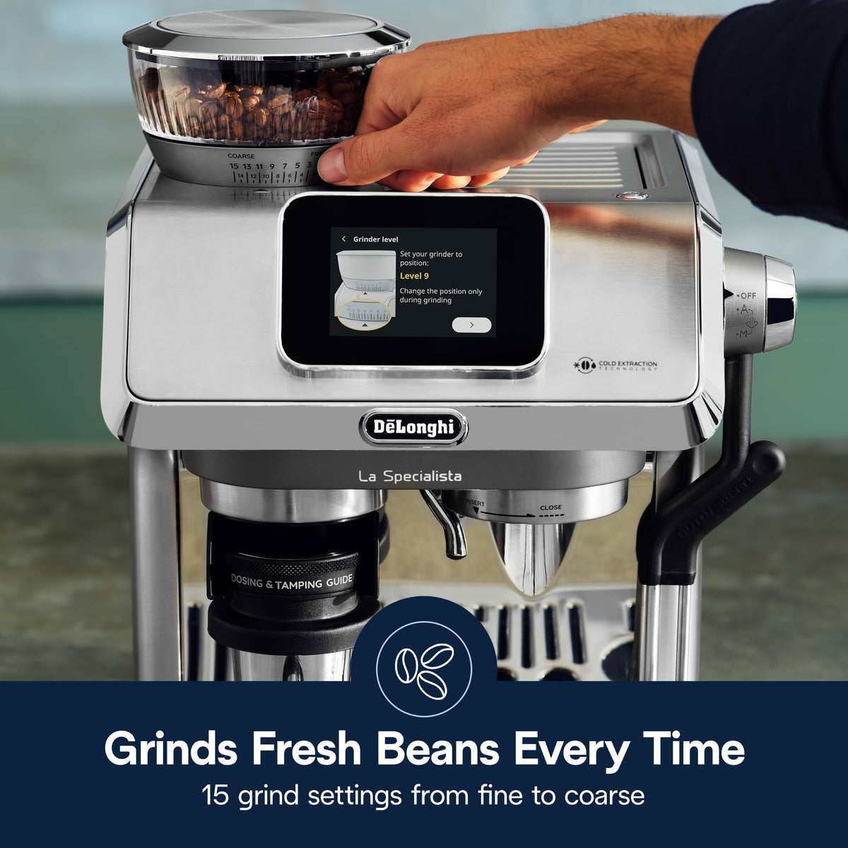 La Specialista Touch Espresso Machine with Coffee Grinder