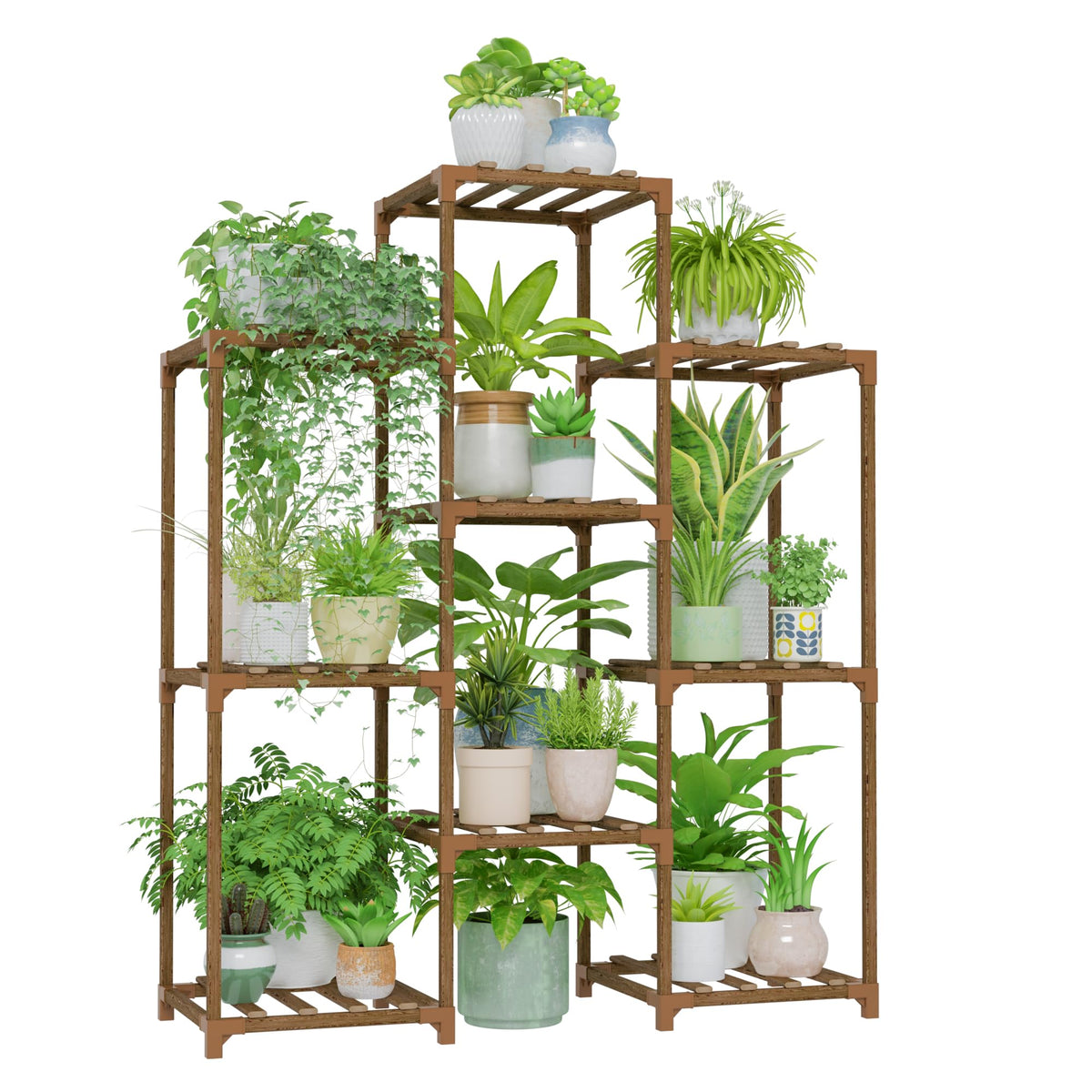 Plant Stand Indoor Plants Shelf Outdoor Wood Plant Rack