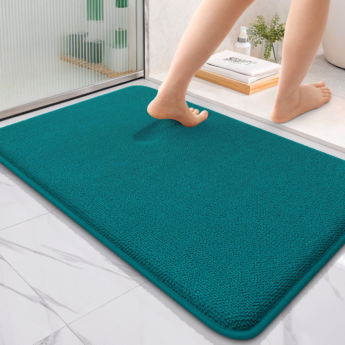 Thick Memory Foam Bathroom Rugs 36x24