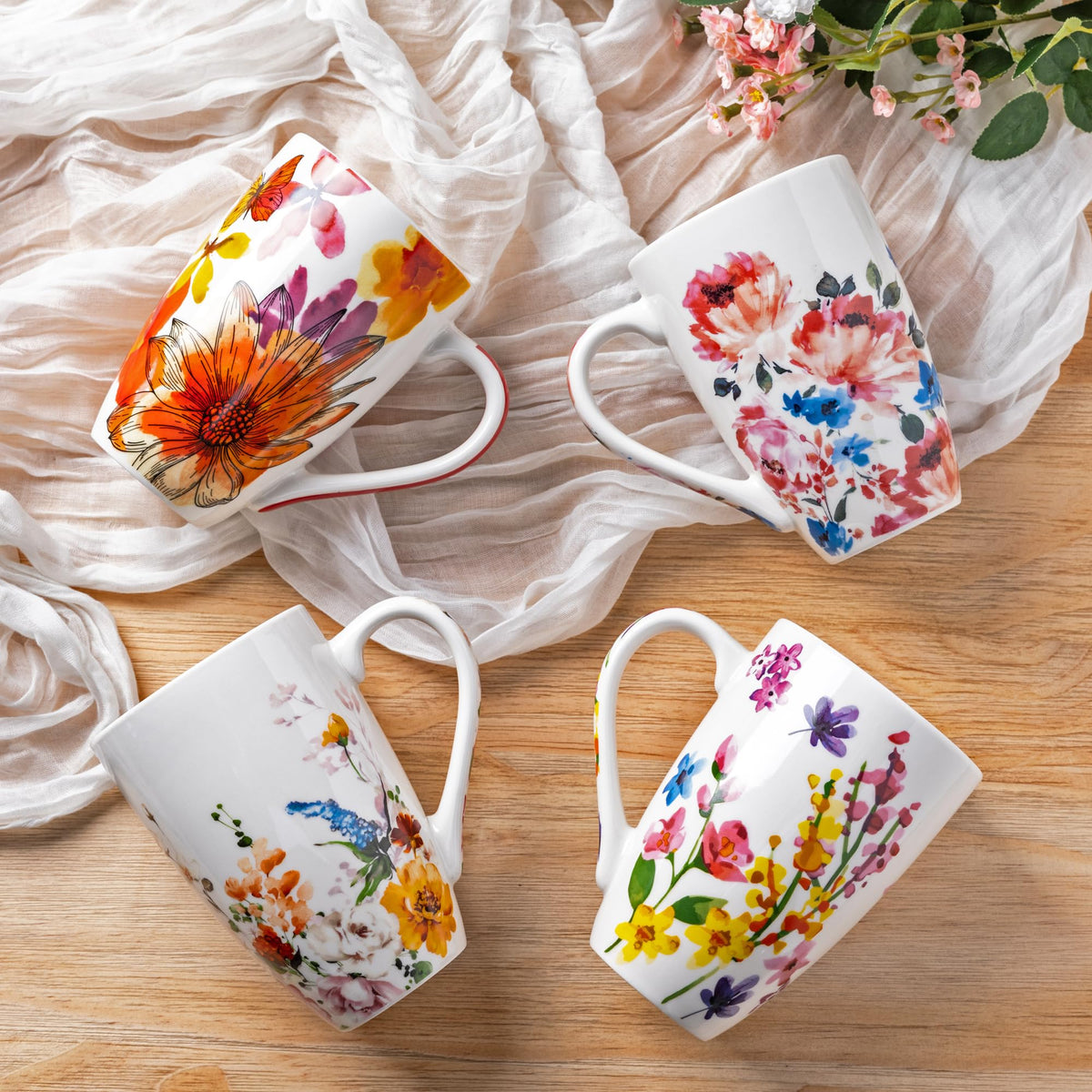 Tea Mug with Infuser and Lid