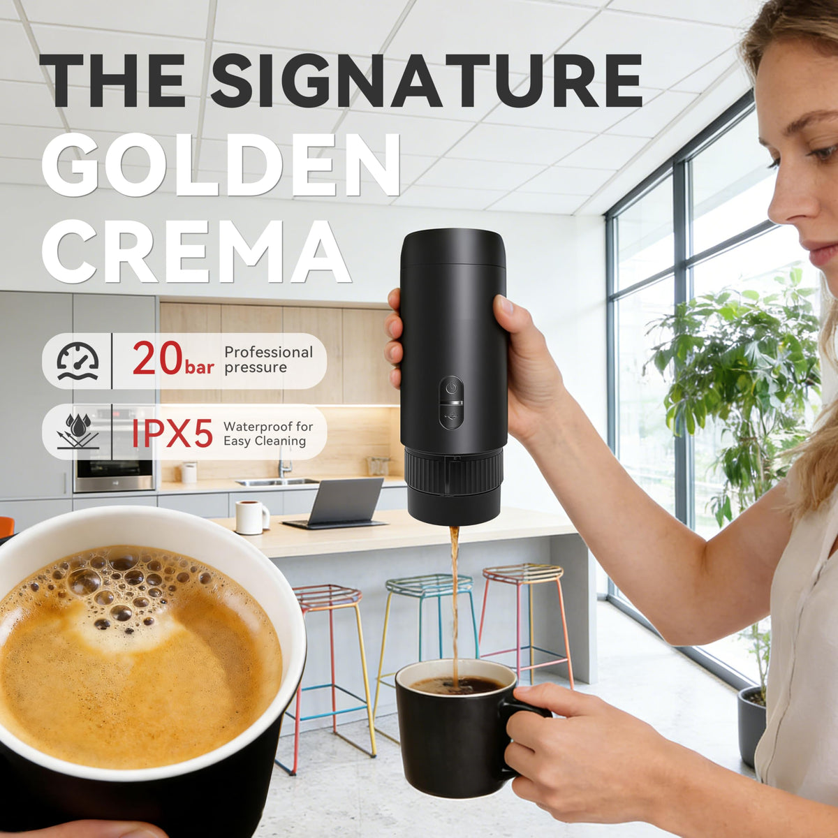 Portable Electric Espresso Machine