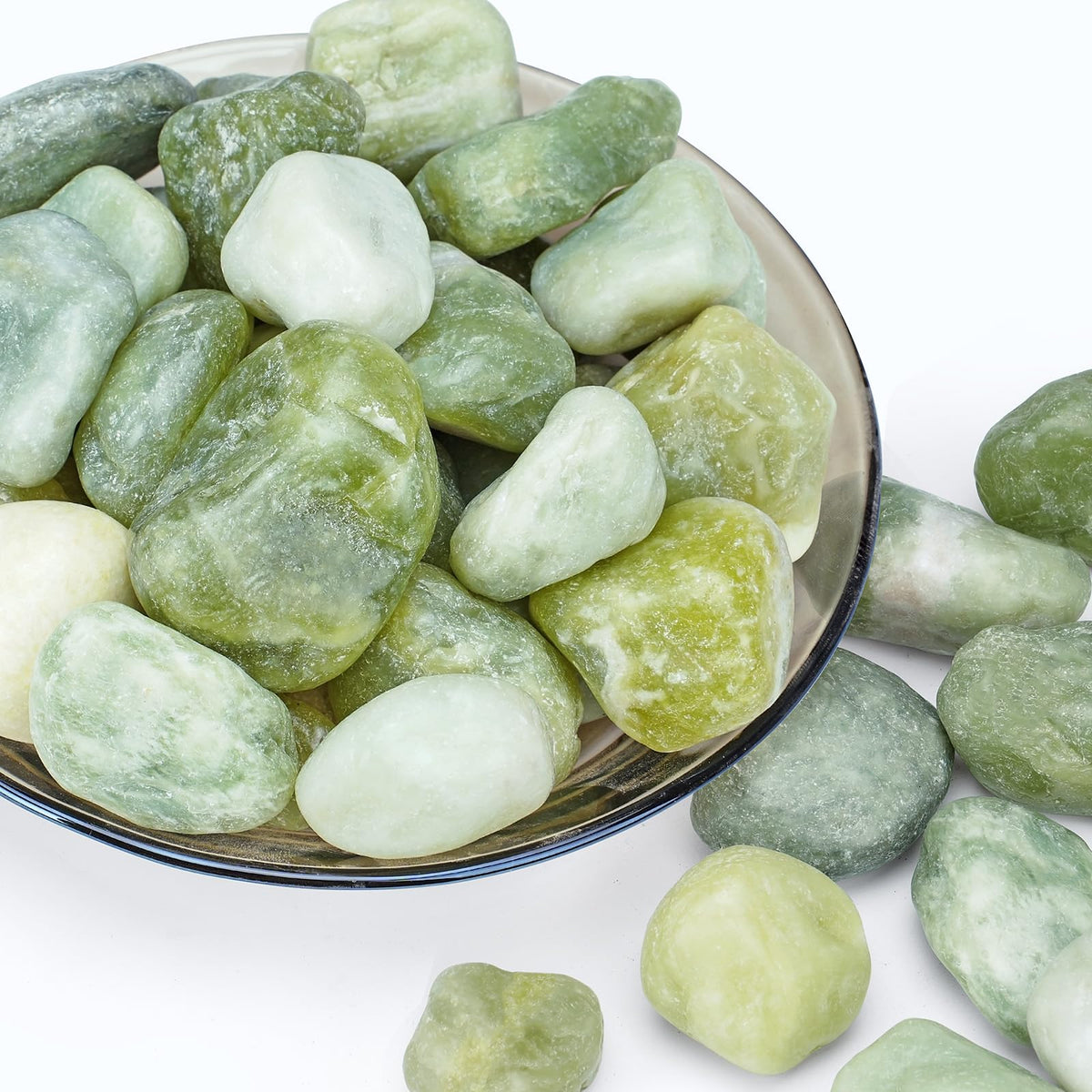30 lbs Jade Pebbles for Indoor Plants (480 Ounce)