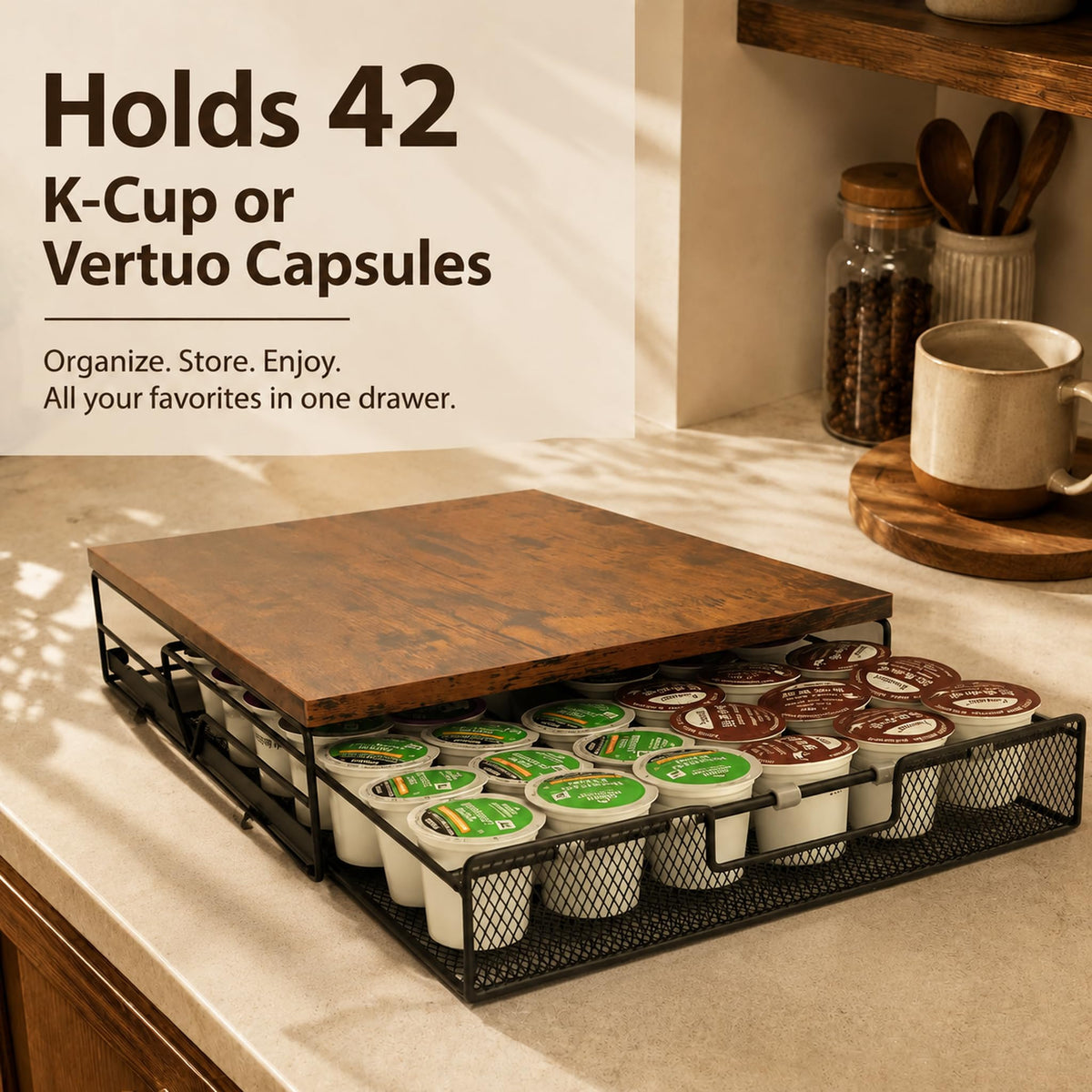 K Cup Holder Drawer for 35