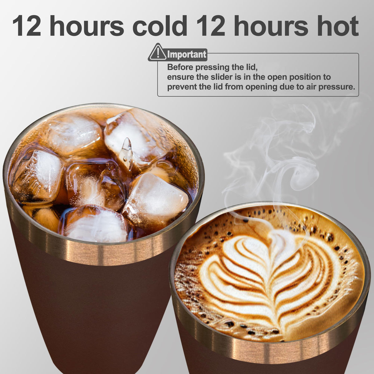 10 oz Coffee Tumbler Travel Coffee Mug (16 Count)