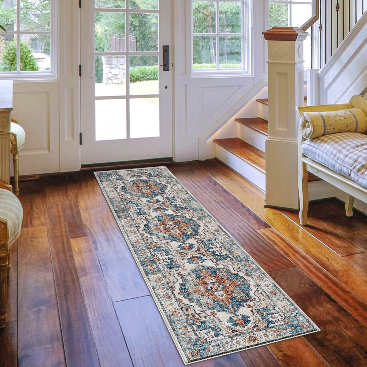 Hallway Washable Runner Rug