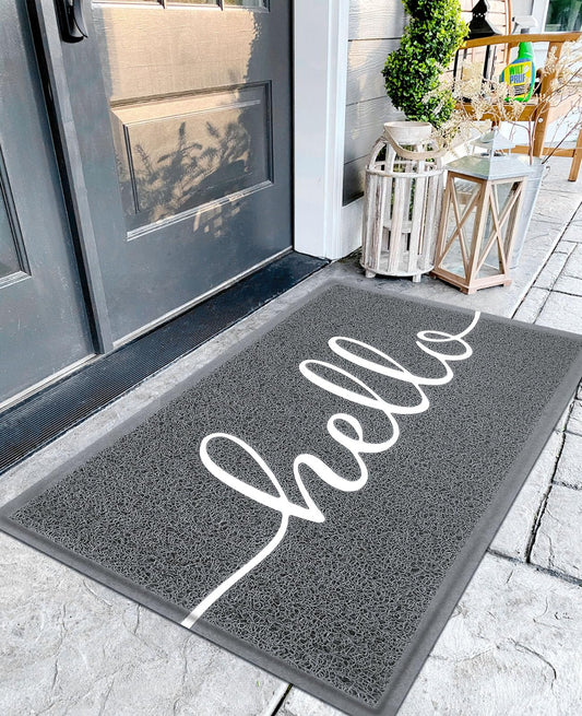 Funny Hello Mats Outdoor