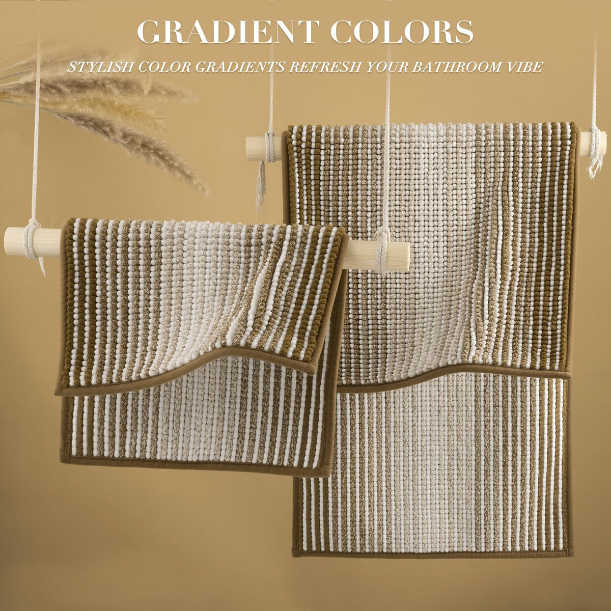 Bathroom Rugs Sets 2 Piece (2 Count)