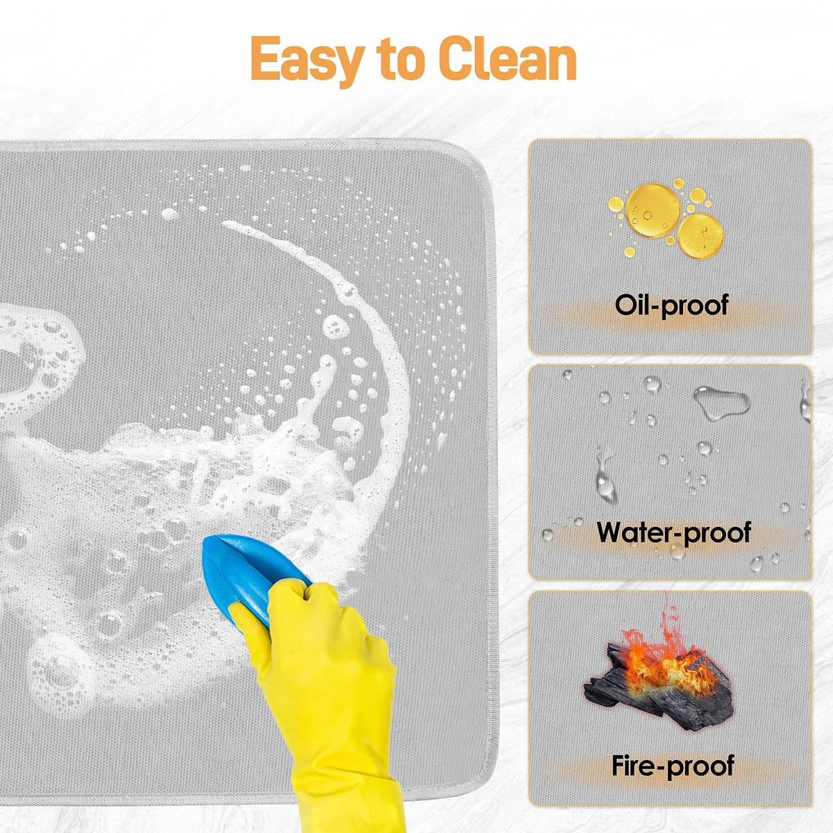 Heat Resistant Mats for Air Fryer on Countertop
