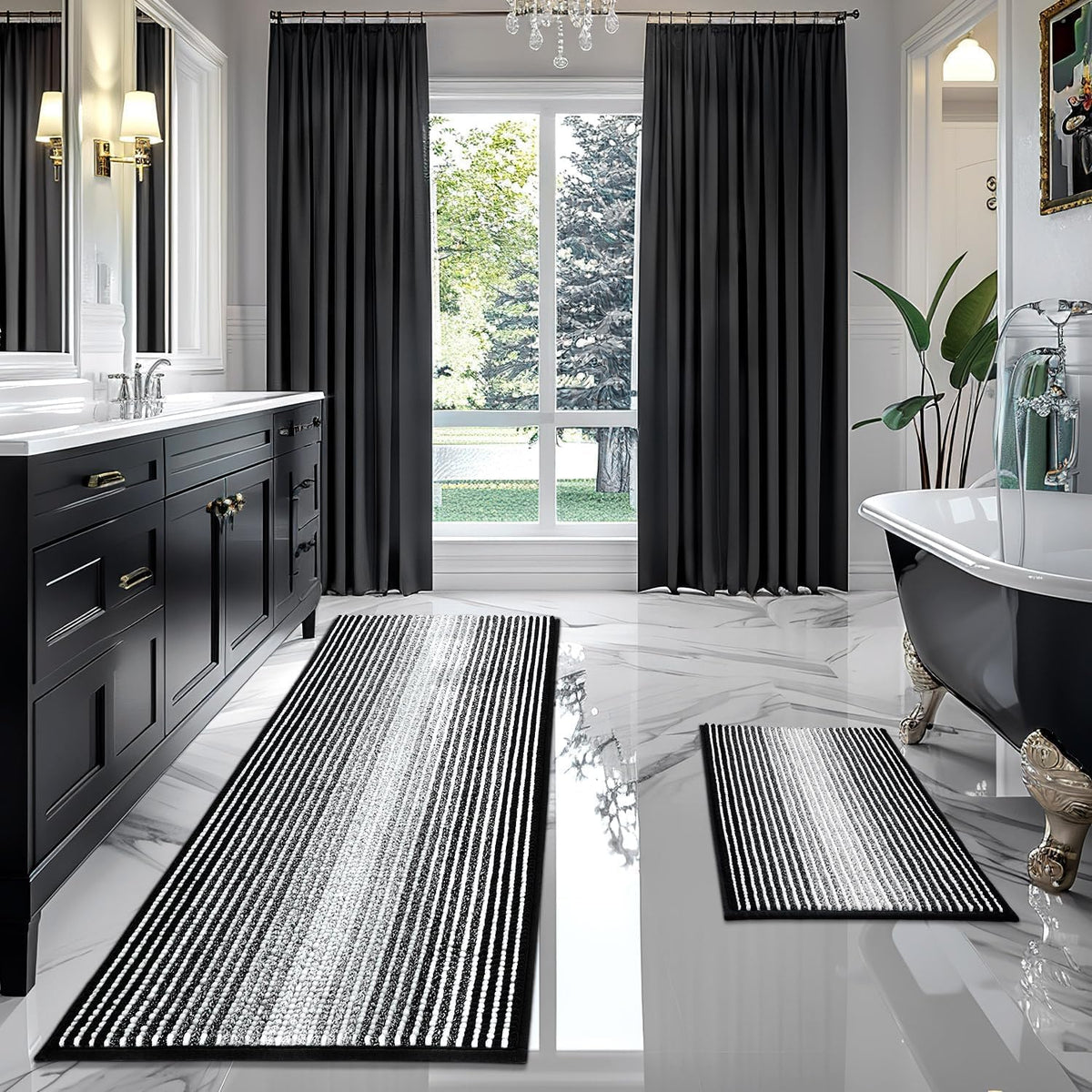Bathroom Rugs Sets 2 Piece