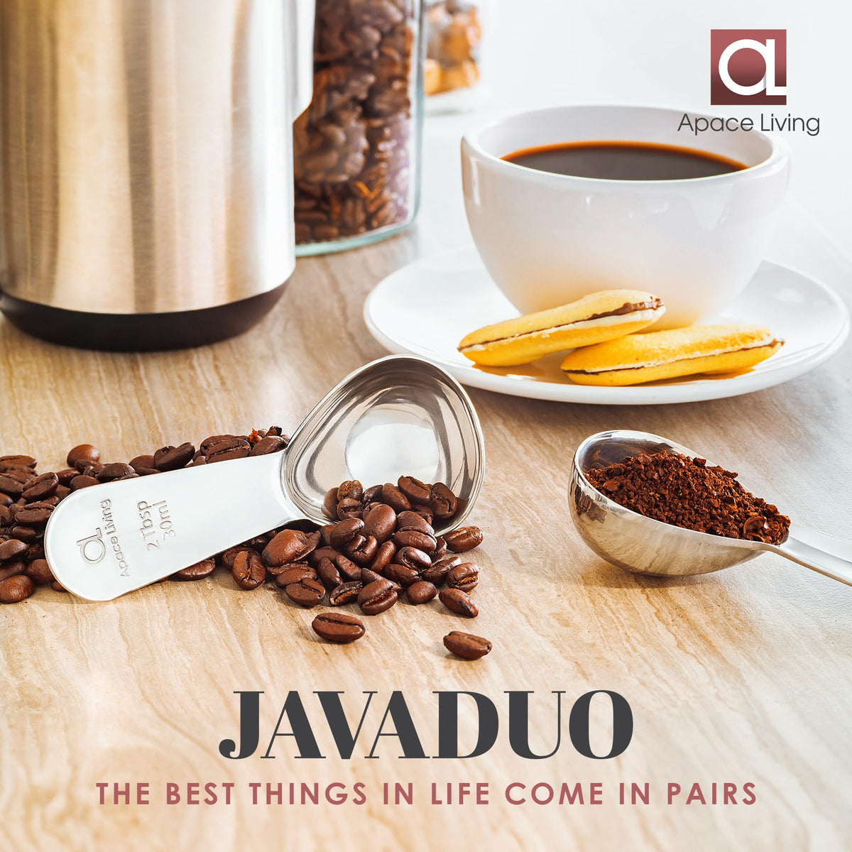 Coffee Scoop Set of 2 (2 Count)