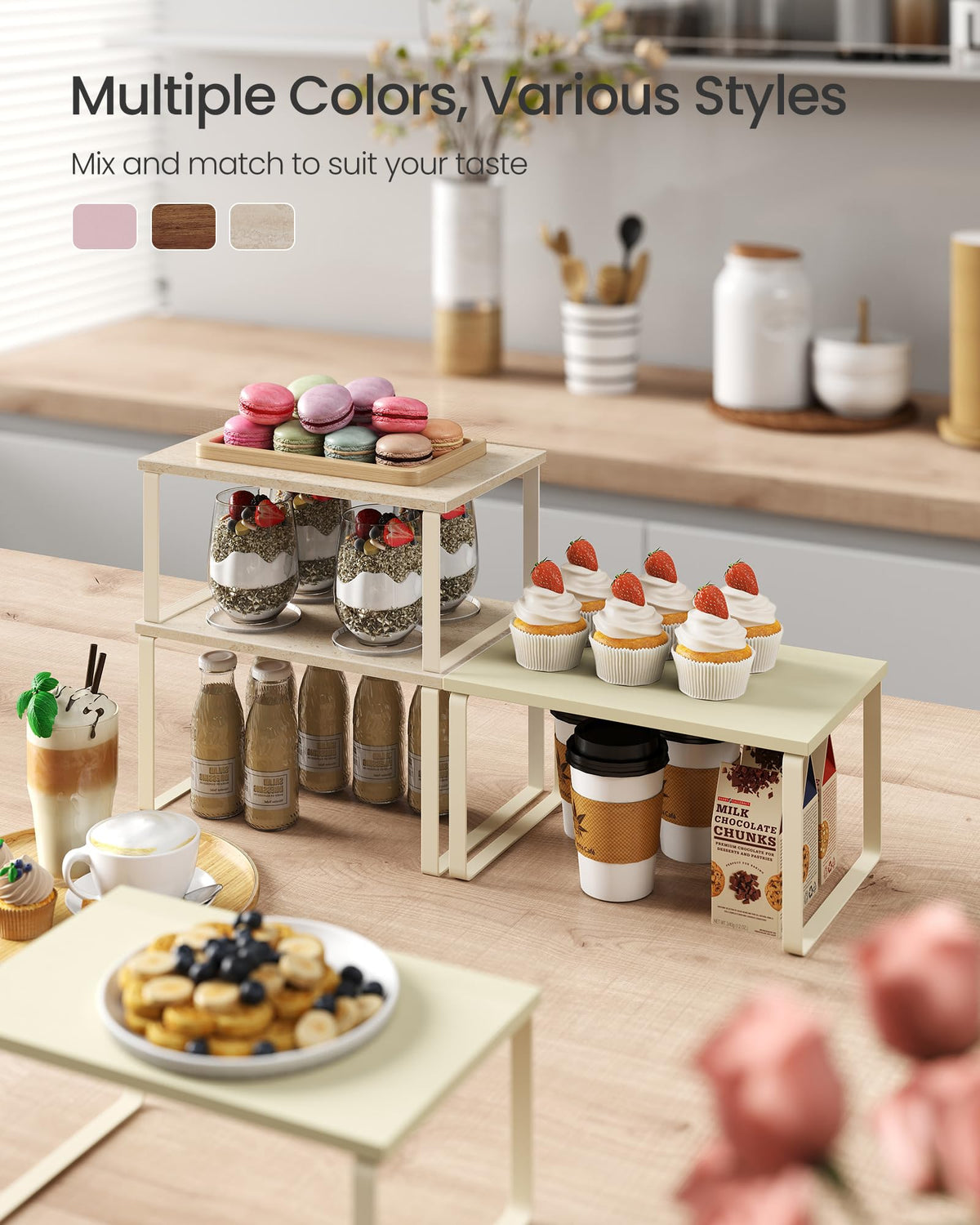 Cabinet Organizer Shelf (2 Count)
