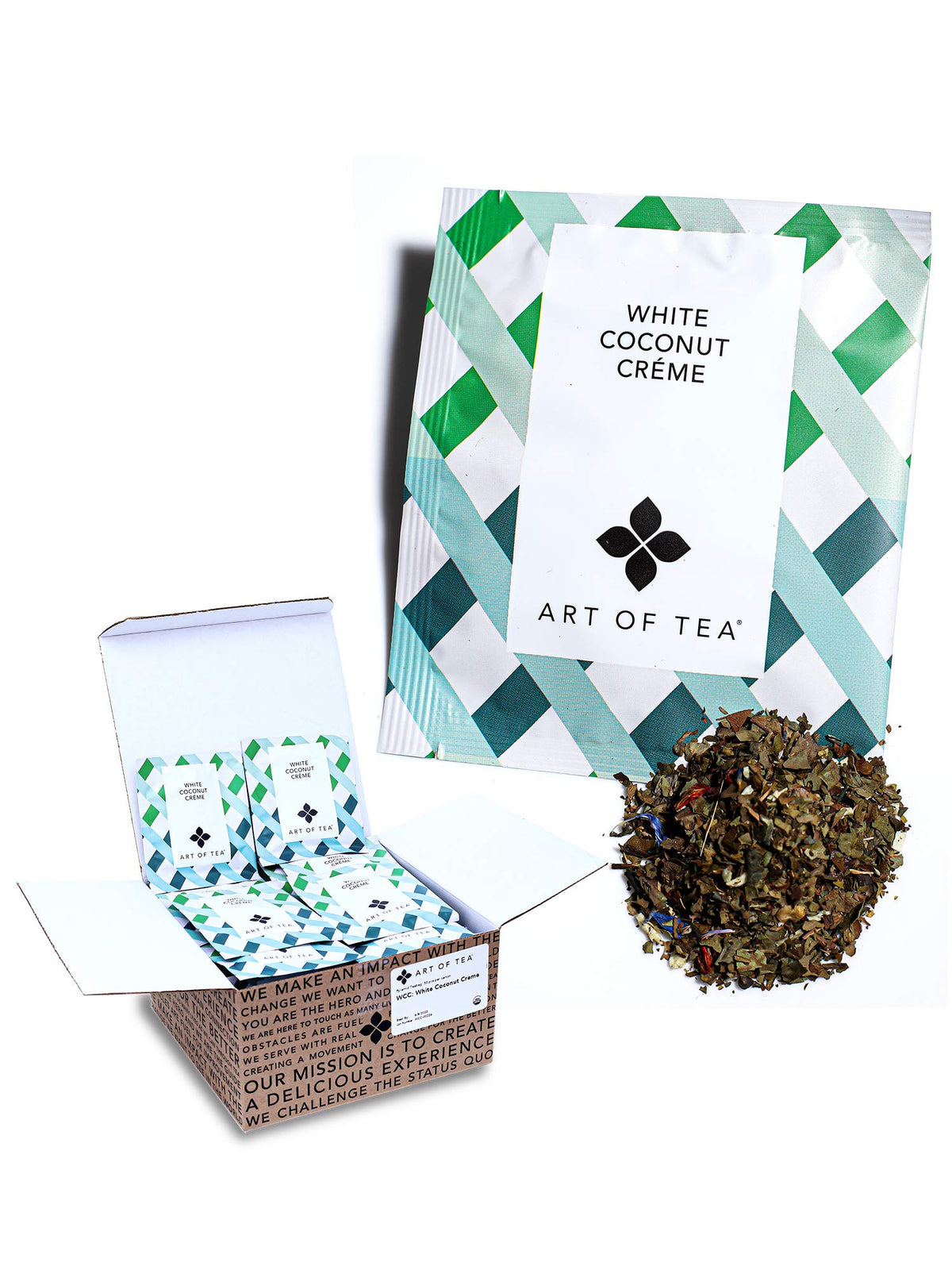 White Coconut Creme White Tea Bags (50 Count)