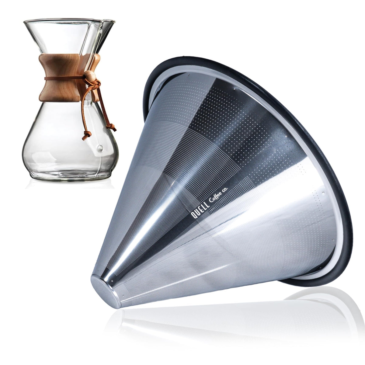 Reusable Stainless Steel Coffee Filter for Chemex