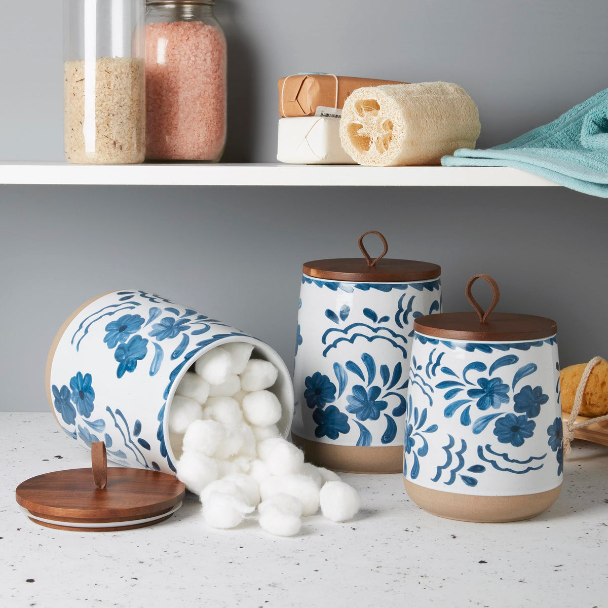 Tabletops Gallery Ceramic Canister Collection (3 Count)