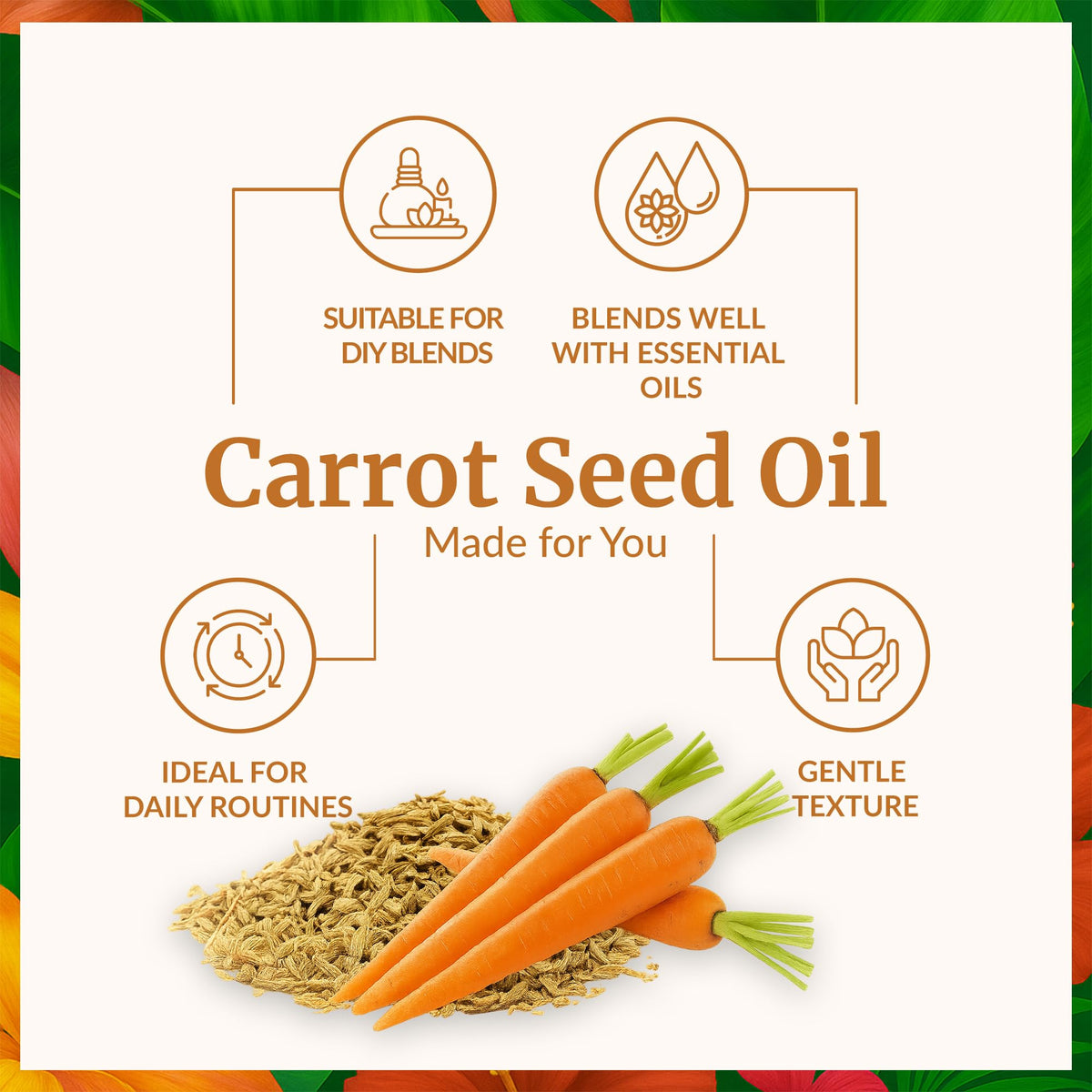 SVA Carrot Seed Carrier Oil (4 Fl Oz)