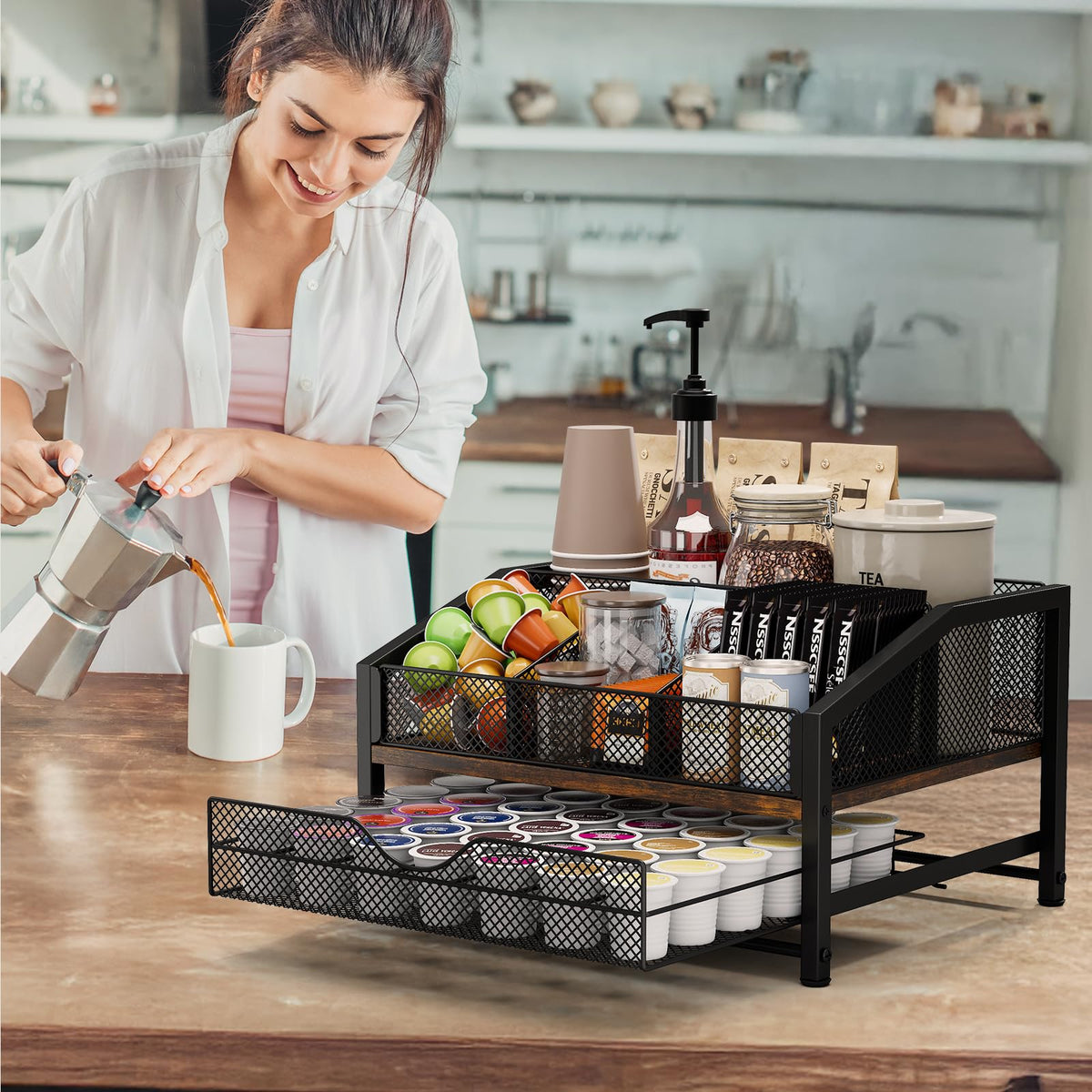 Coffee Bar Organizer