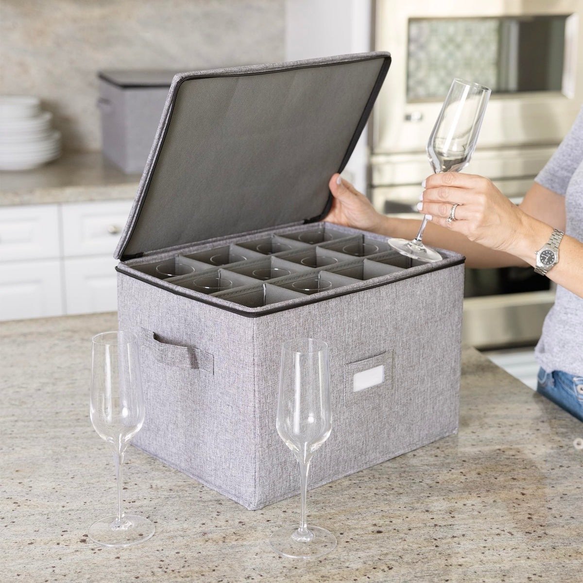 Champagne Flute Storage Box