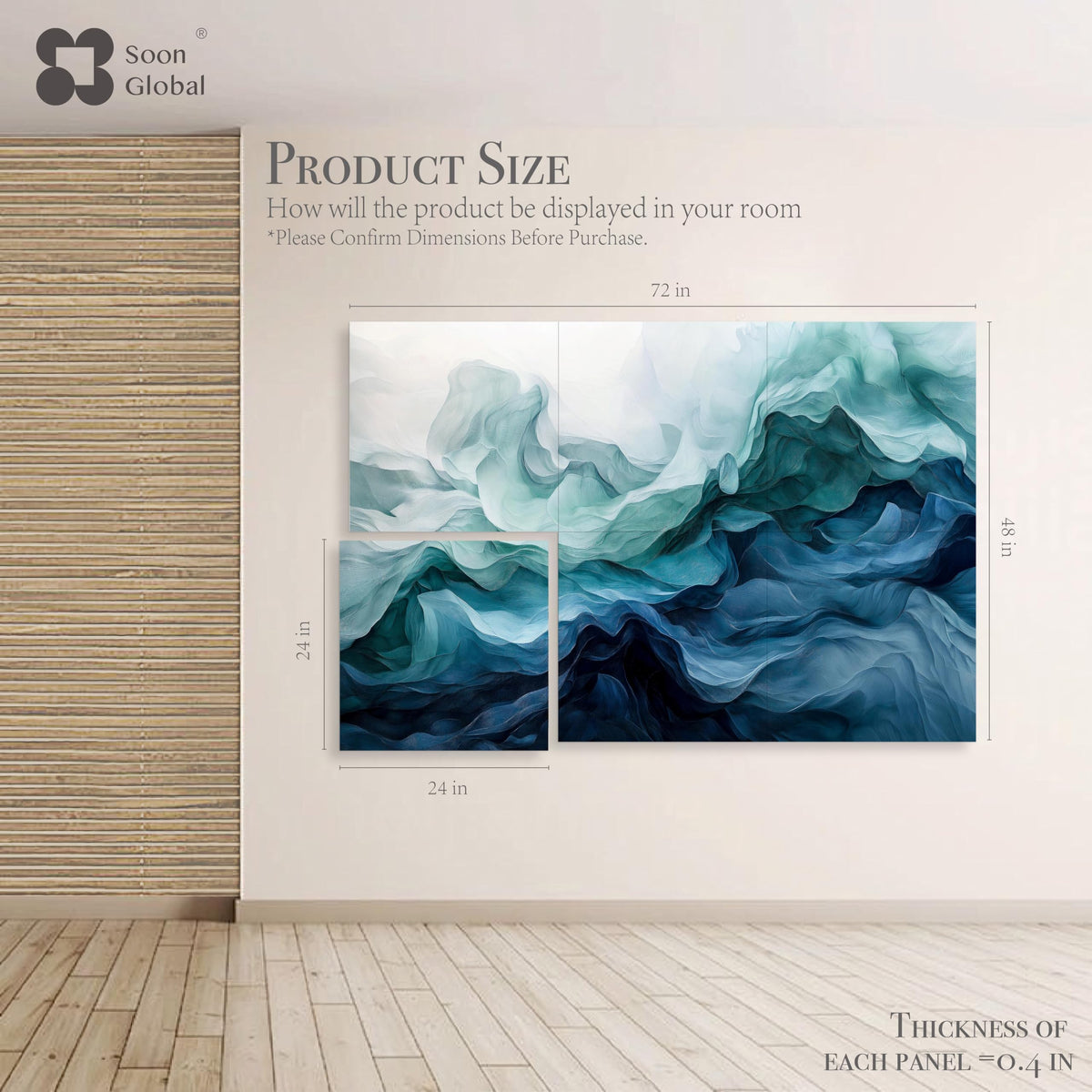 Acoustical Wall Panels (6 Count)