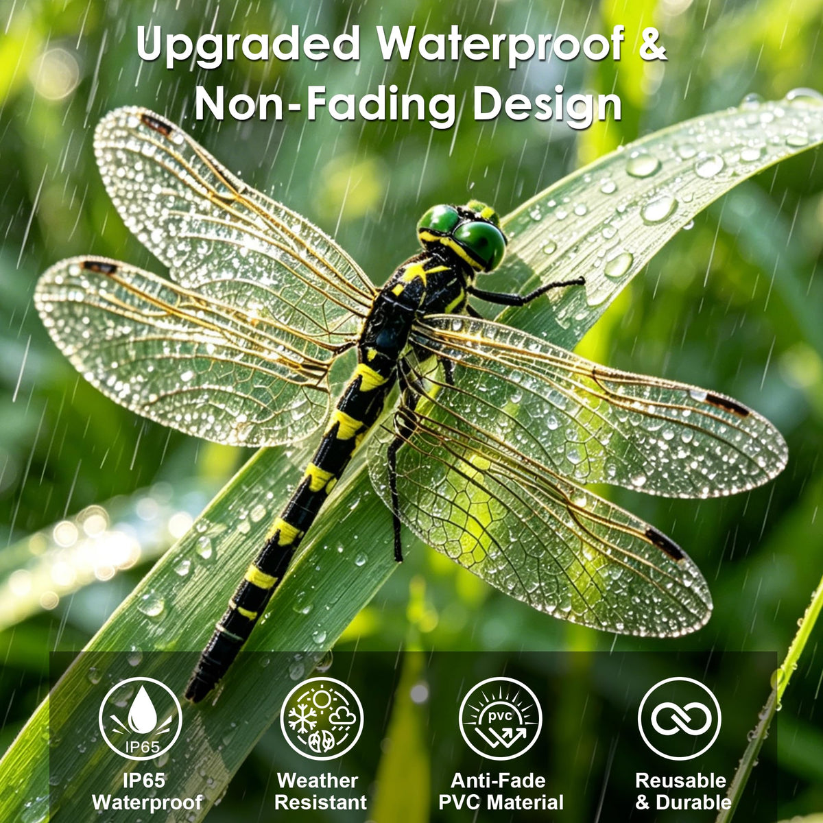 12 Pack 3D Dragonfly Clips (12 Count)