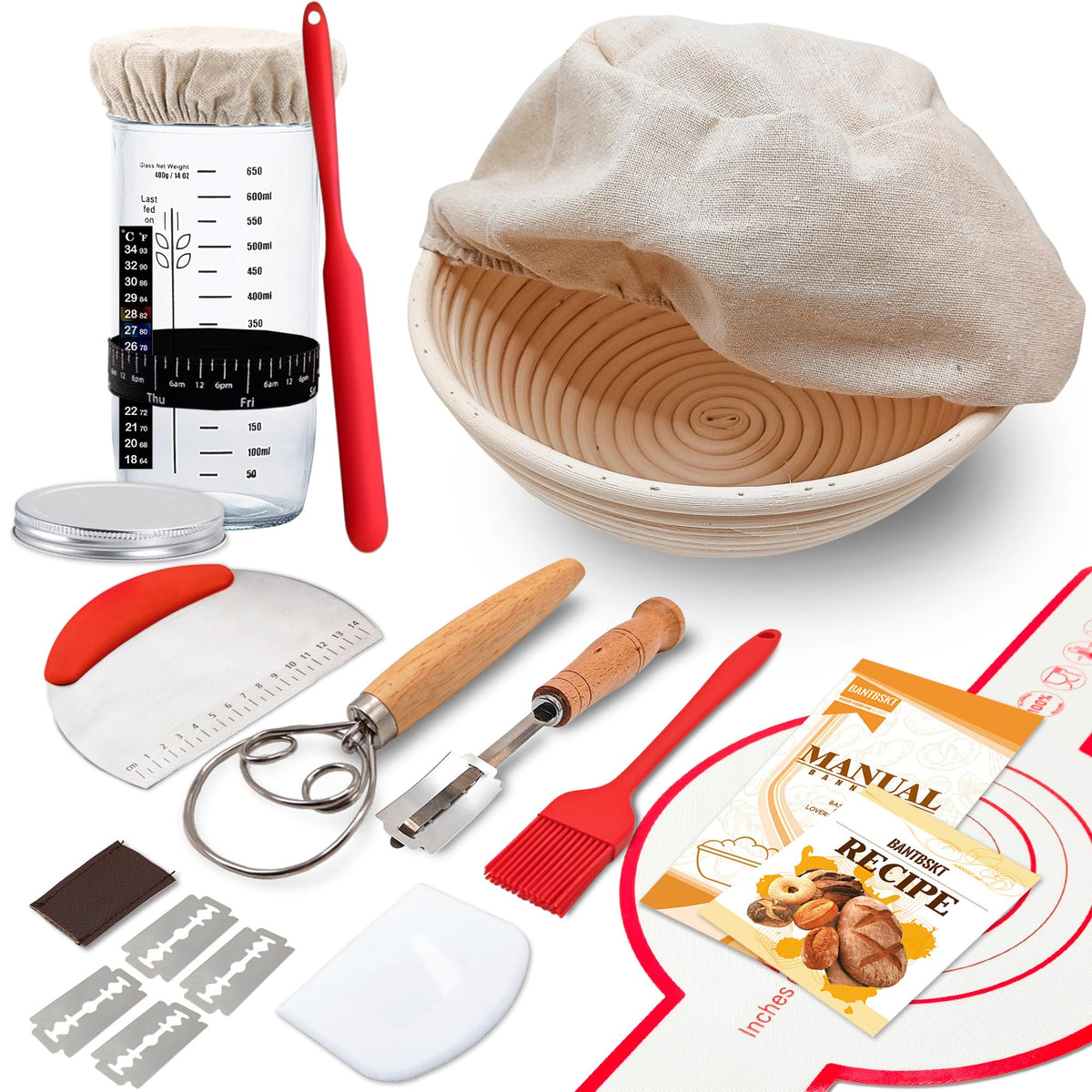 Complete Sourdough Starter Kit