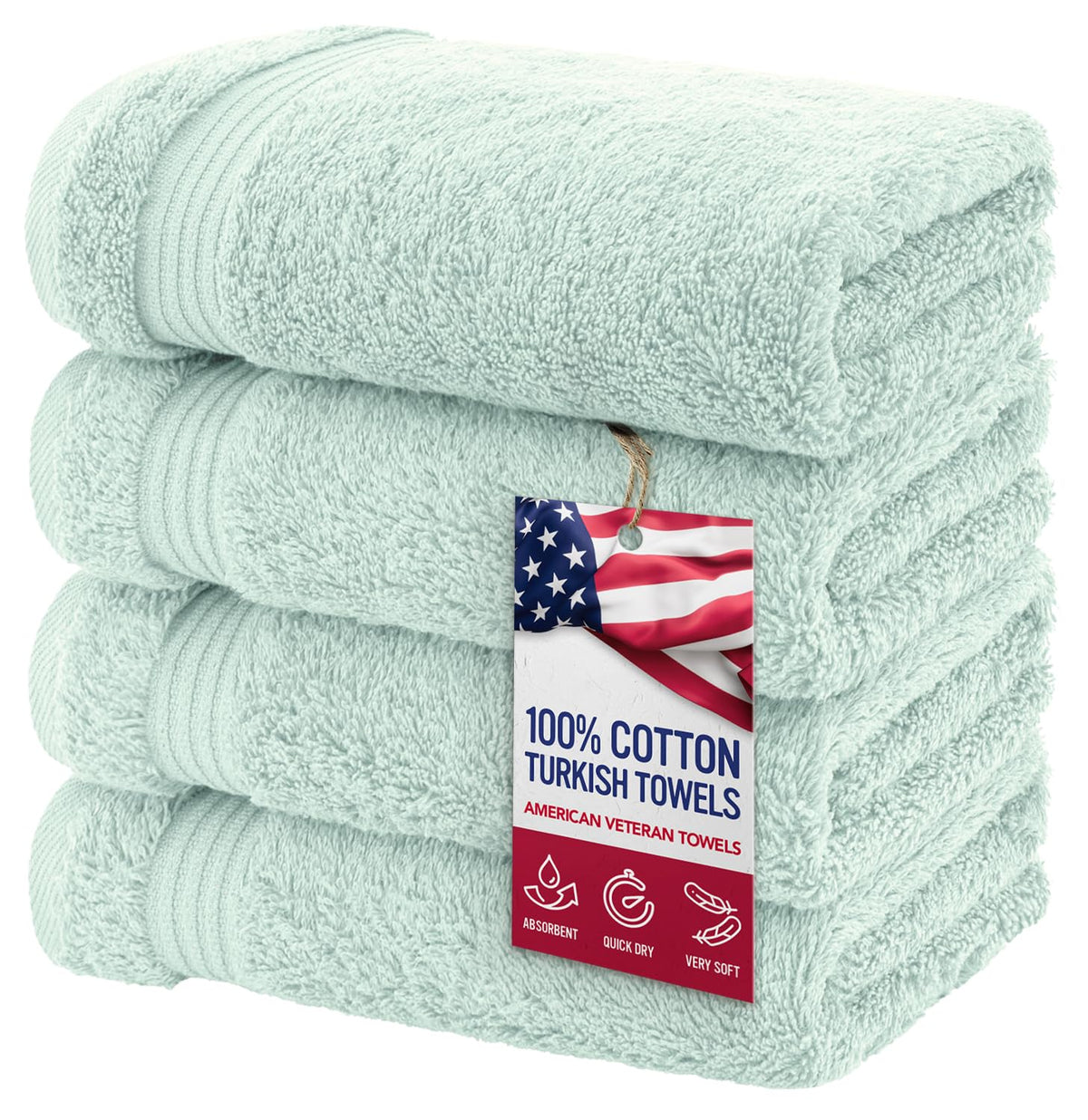 Hand Towels for Bathroom Set of 4 (4 Count)