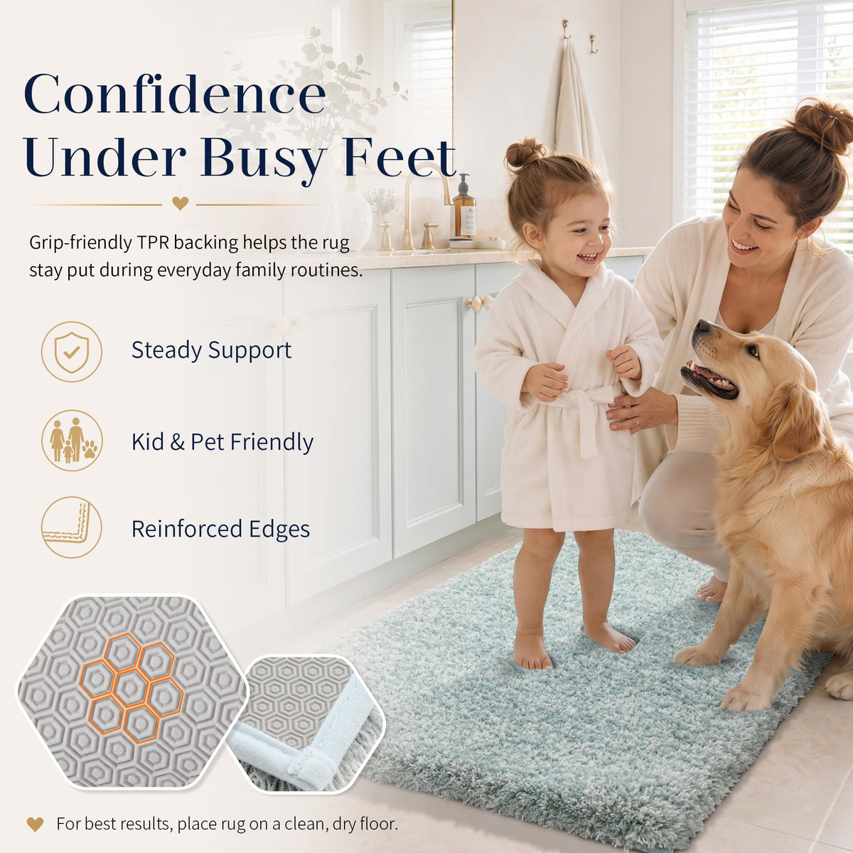 Bath Rugs for Bathroom 32X20