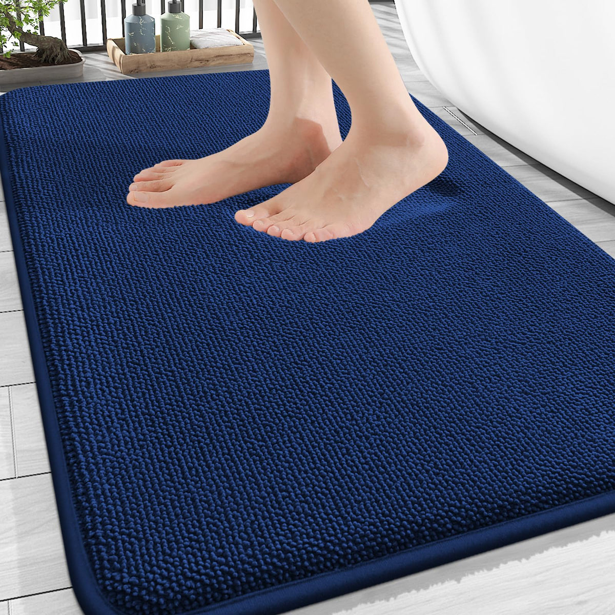 Thick Memory Foam Bathroom Rugs 34x21