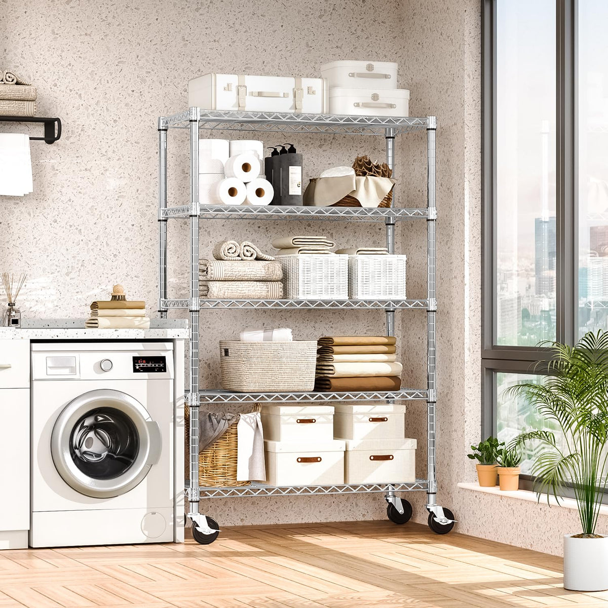 5 Shelf Storage Shelves