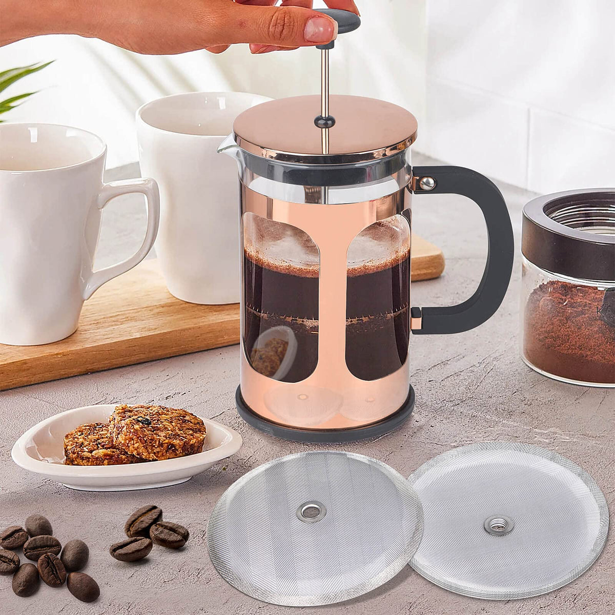 French Press Filter Replacement (6 Count)
