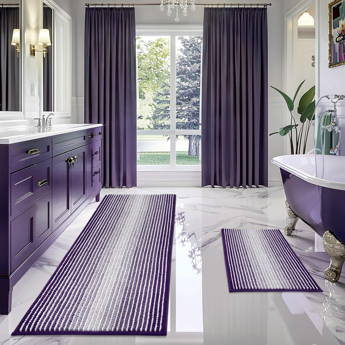 Bathroom Rugs Sets 2 Piece
