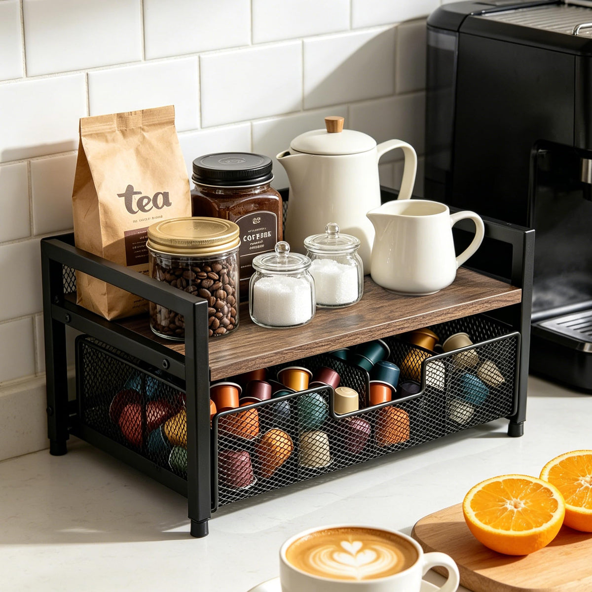 2 Tier Tea Bag Organizer