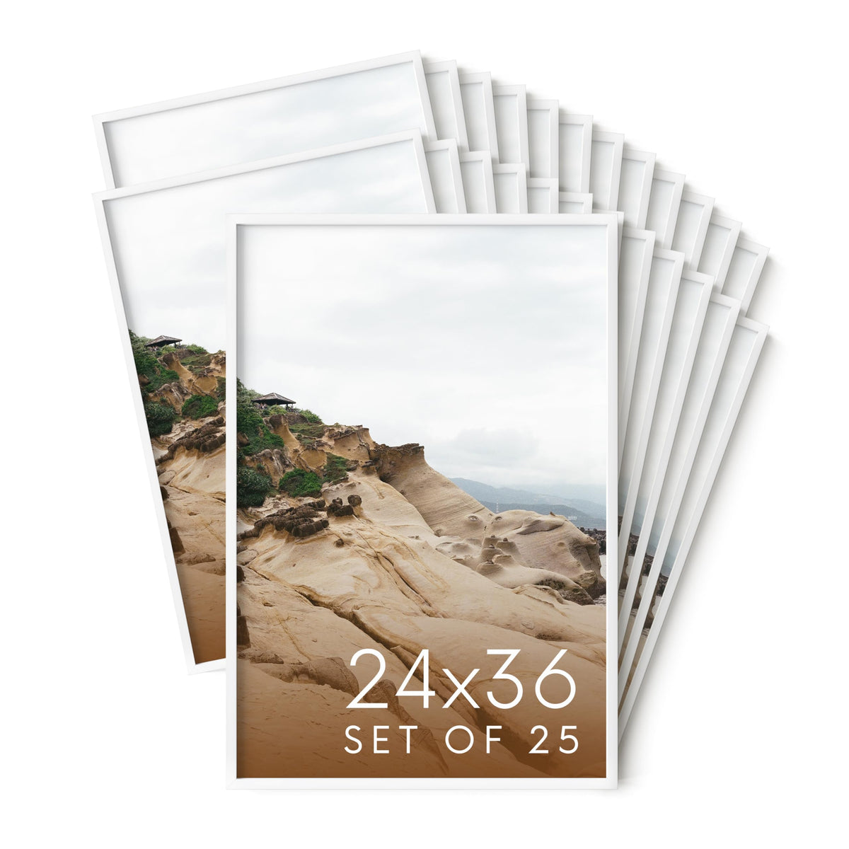 24x36 White Metal Picture Frames