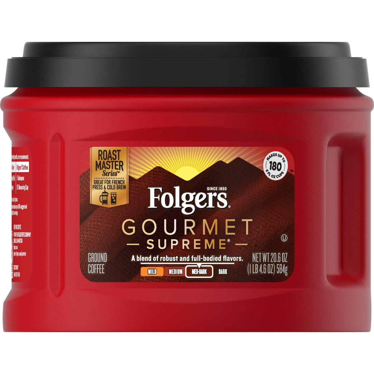 Gourmet Supreme Medium Dark Roast Ground Coffee (61.8 Ounce)