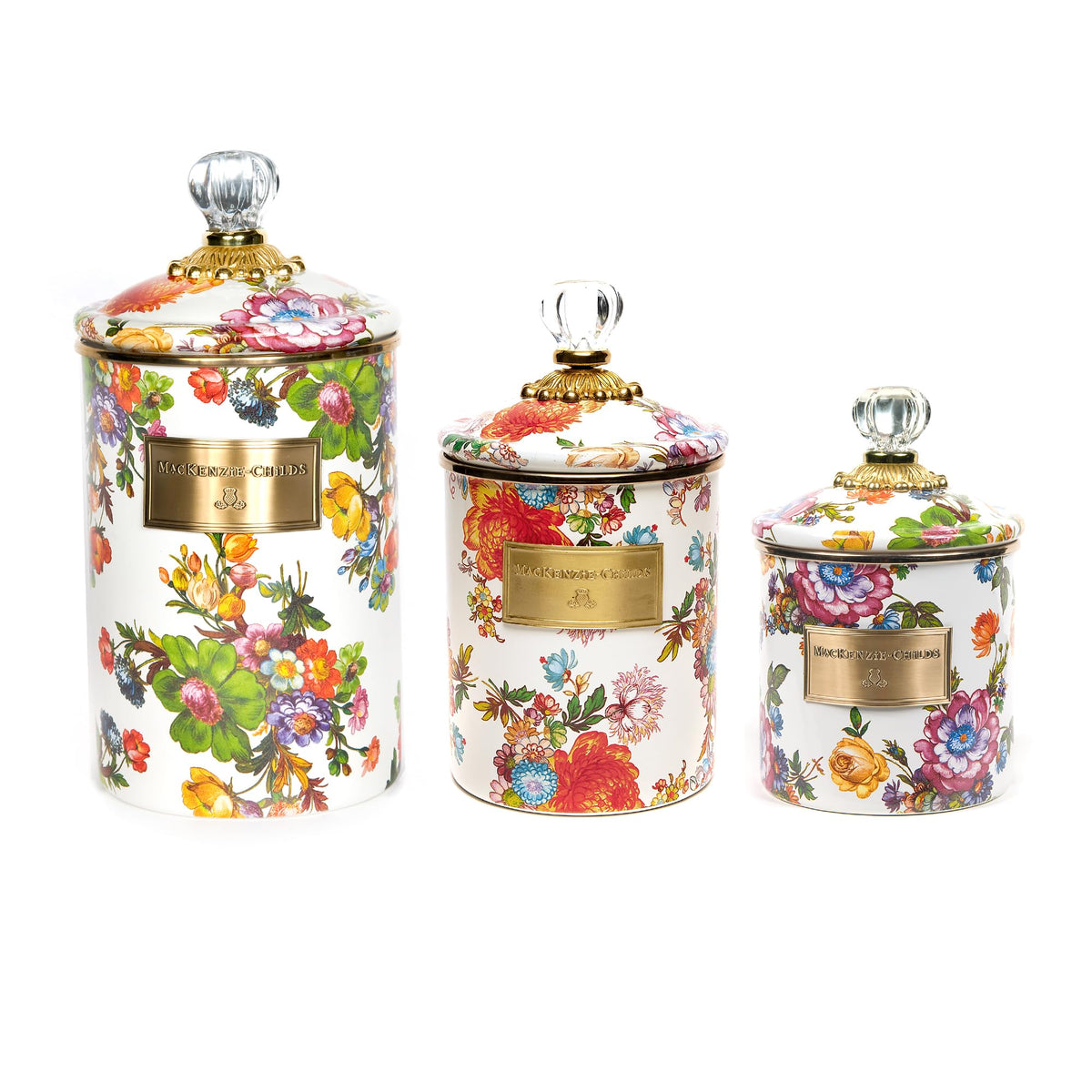 Enamel Canister Set