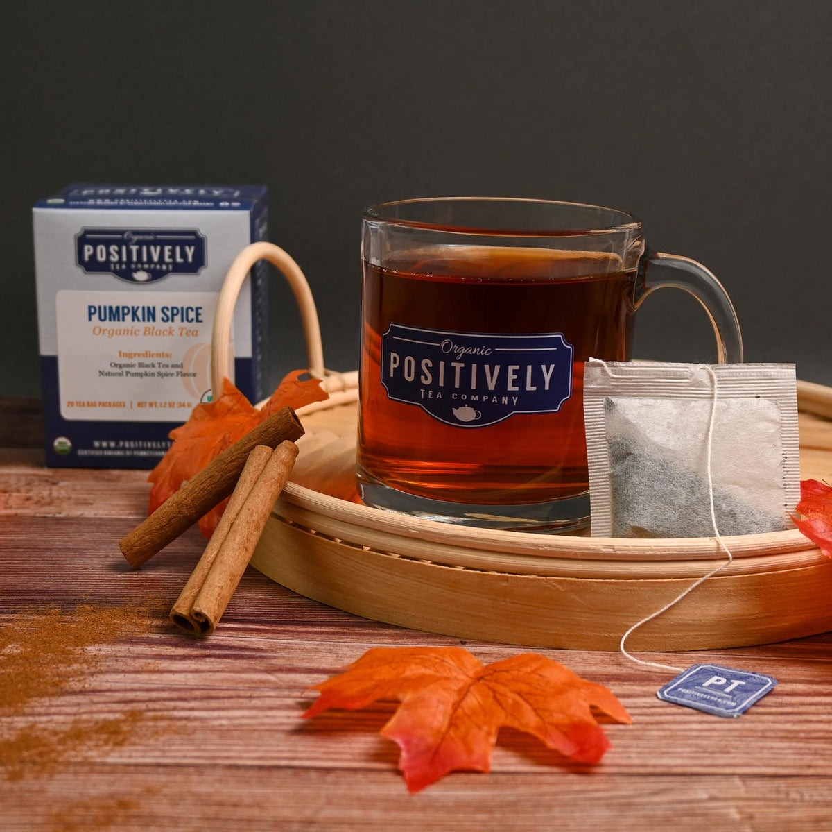 Pumpkin Spice Black Tea Bags (20 Ounce)