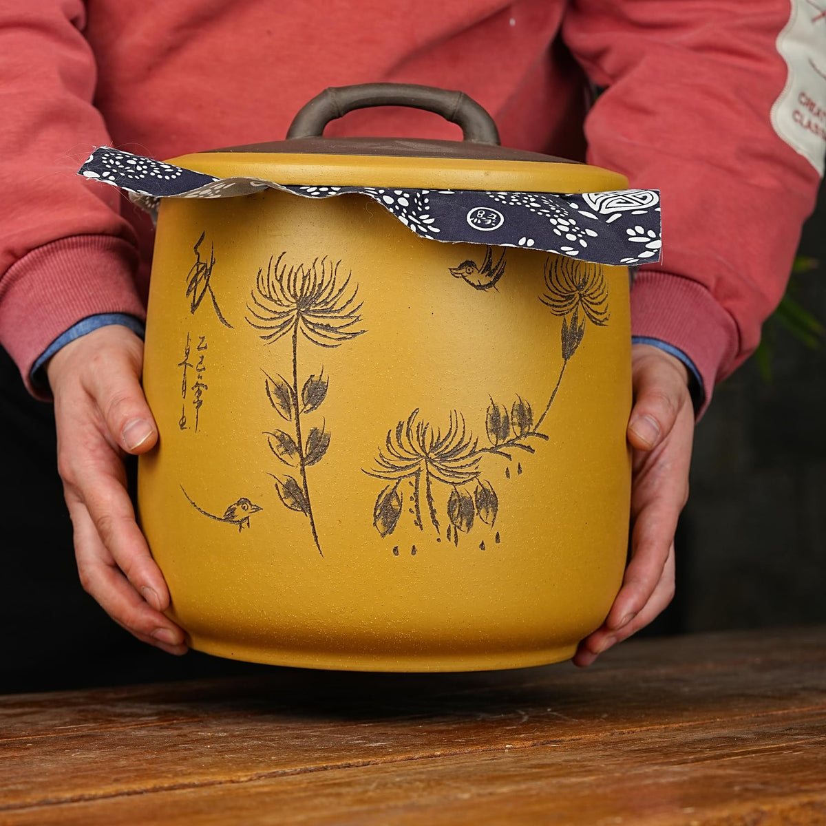 8L Yixing Clay Food Canister